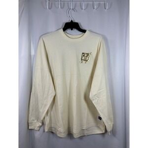 Disney Spirit Jersey Walt Disney World Gold Glitter Cream Metallic XL Womens